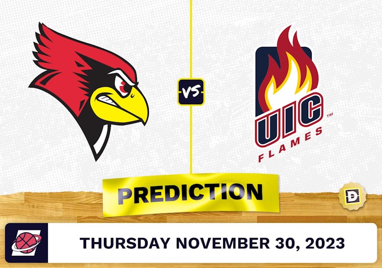 Illinois State vs. Illinois-Chicago Basketball Prediction - November 30, 2023