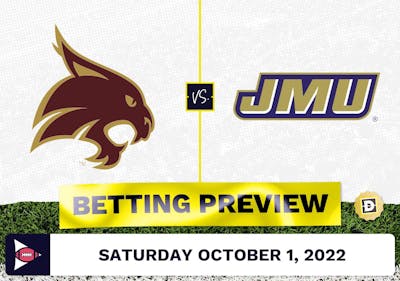 Texas State vs. James Madison CFB Prediction and Odds - Oct 1, 2022