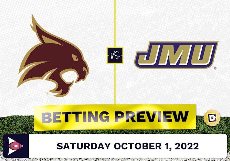 Texas State vs. James Madison CFB Prediction and Odds - Oct 1, 2022