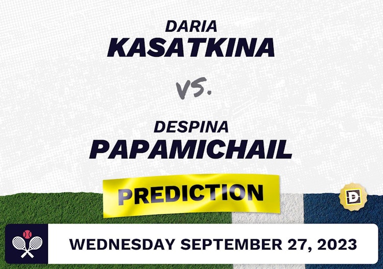 Daria Kasatkina vs. Despina Papamichail Prediction - WTA Tokyo 2023