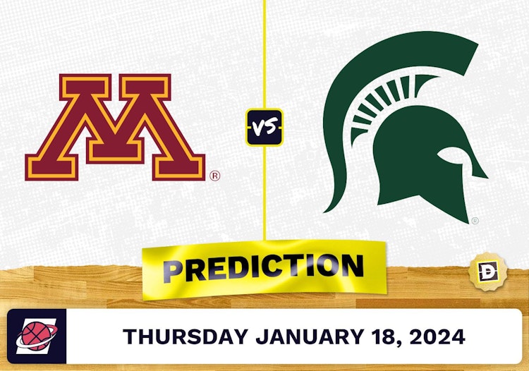 Minnesota vs. Michigan State Prediction, Odds, College Basketball Picks [1/18/2024]