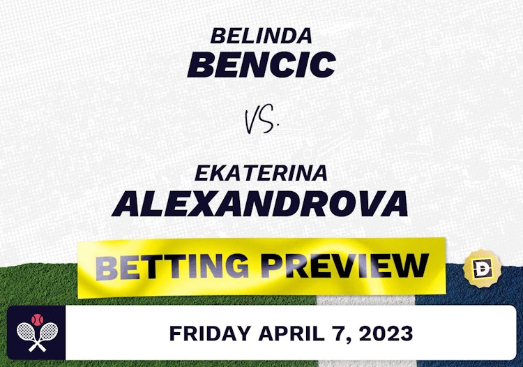 Belinda Bencic vs. Ekaterina Alexandrova Predictions - Apr 7, 2023