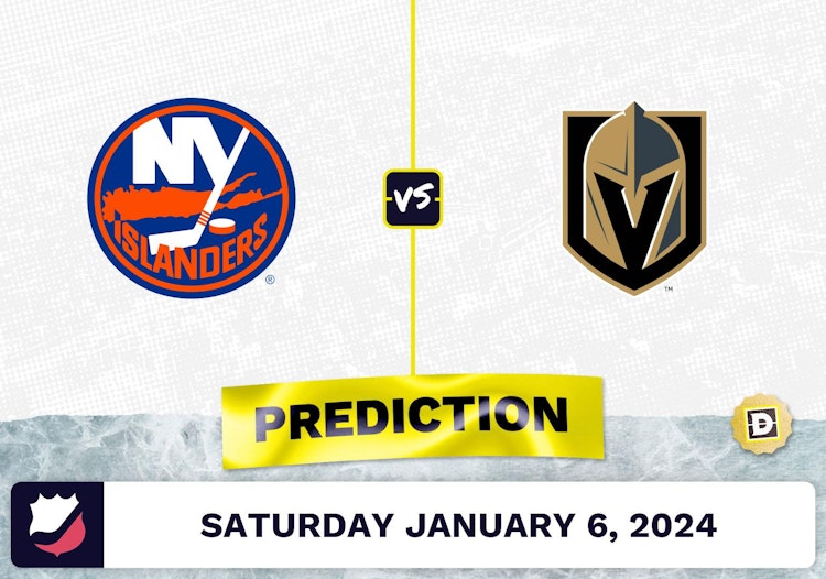 NY Islanders vs. Vegas Golden Knights Prediction, Odds, NHL Picks  [1/6/2024]