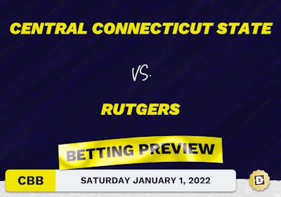 Central Connecticut State vs. Rutgers CBB Predictions and Odds - Jan 1, 2022