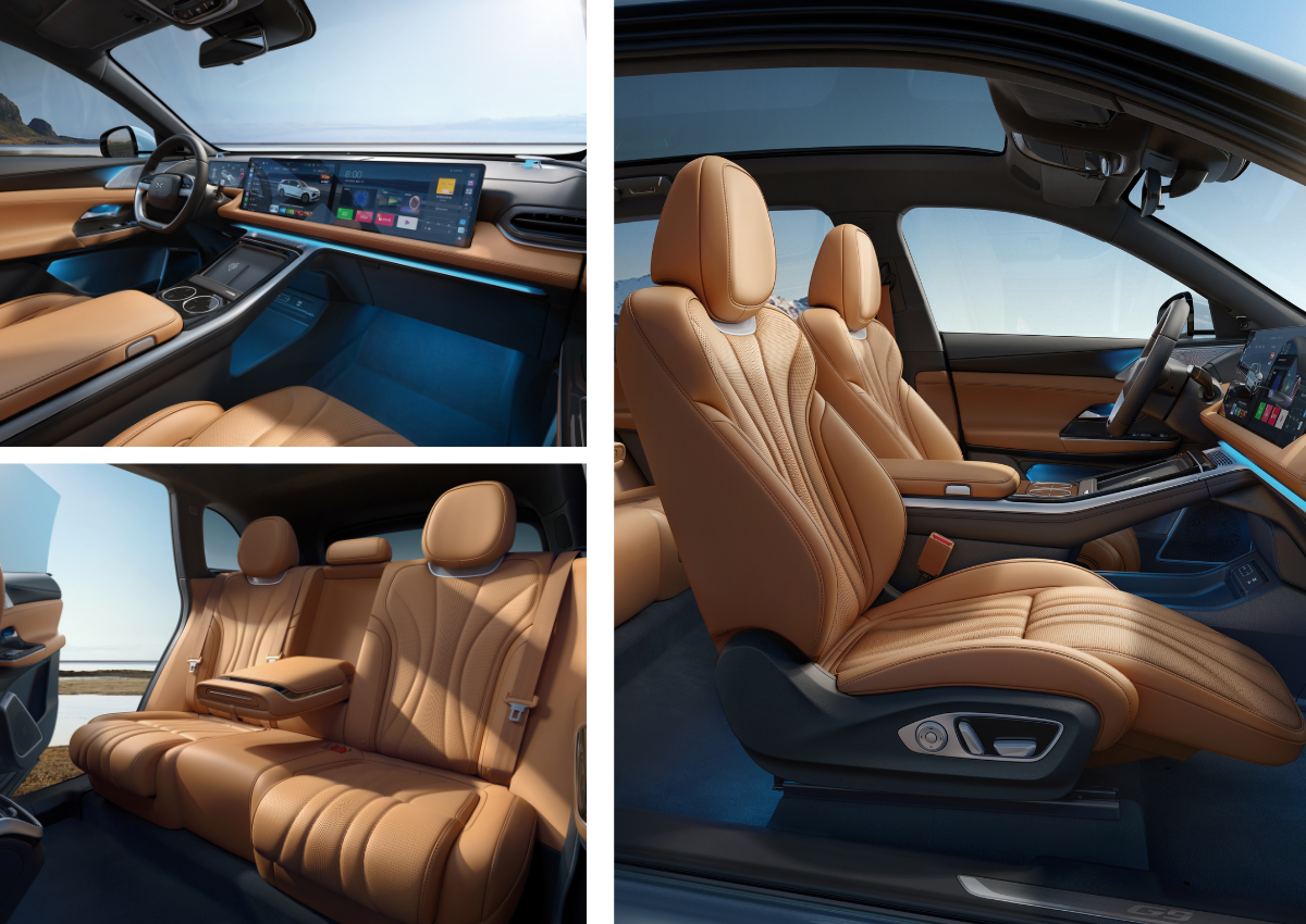 Das Interieur des XPENG G9