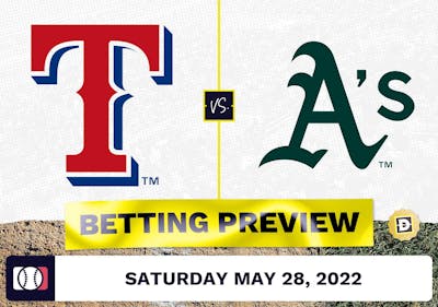Rangers vs. Athletics Prediction and Odds - May 28, 2022