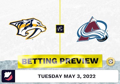 Predators vs. Avalanche Prediction and Odds - May 3, 2022