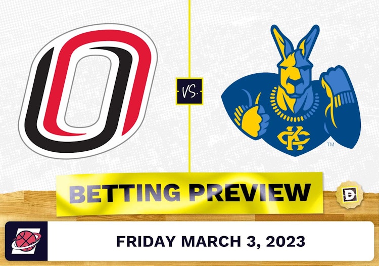 Nebraska-Omaha vs. Kansas City CBB Prediction and Odds - Mar 3, 2023