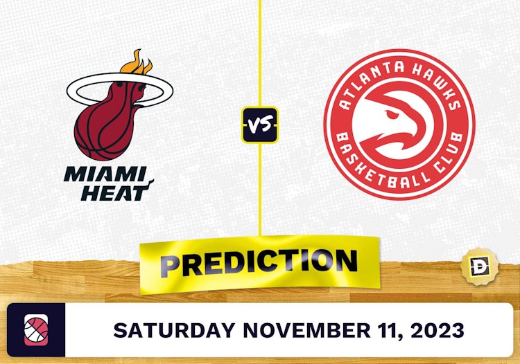 Heat vs. Hawks Prediction and Odds - November 11, 2023