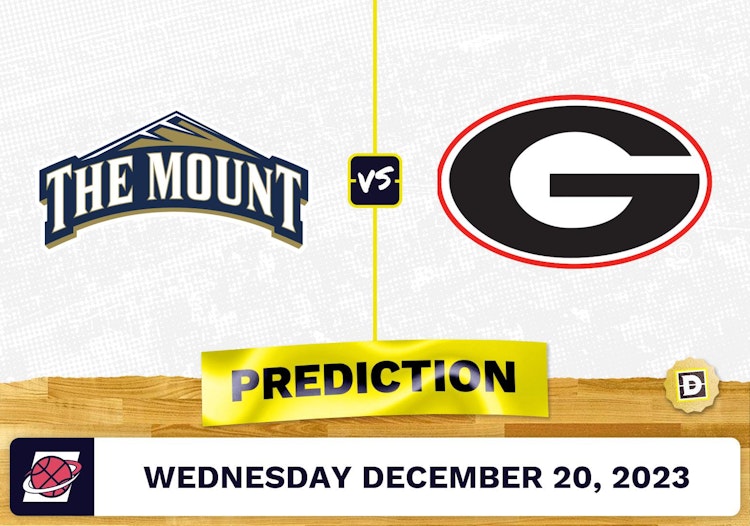 Mount St. Mary's vs. Georgia Prediction, Odds, College Basketball Picks  [12/20/2023]