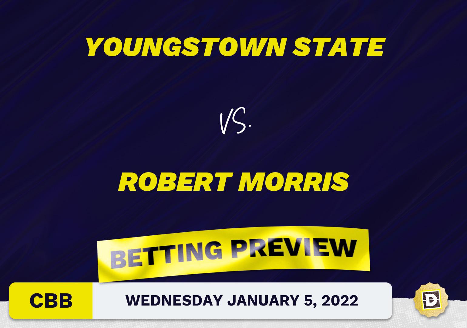 Youngstown State vs. Robert Morris CBB Predictions and Odds - Jan 5, 2022
