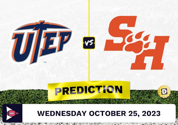 Texas-El Paso vs. Sam Houston State CFB Prediction and Odds - October 25, 2023