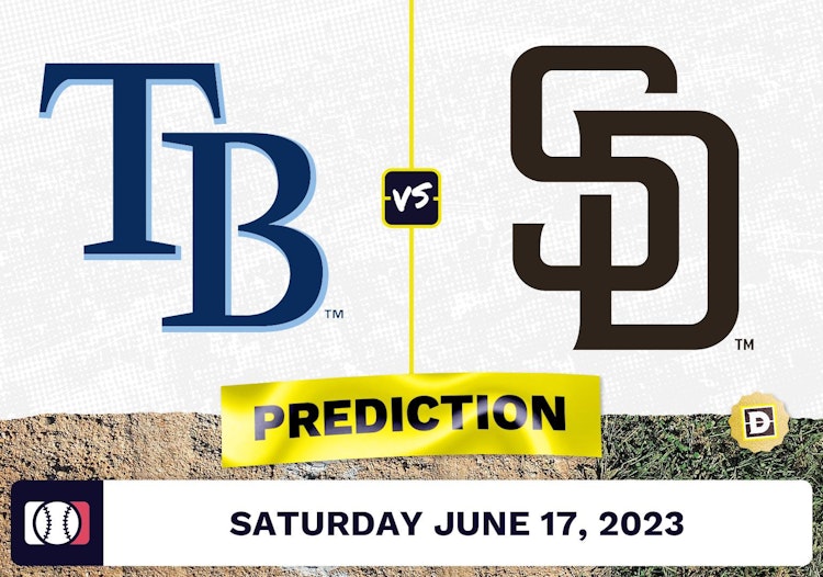 Rays vs. Padres Prediction for MLB Saturday [6/17/2023]