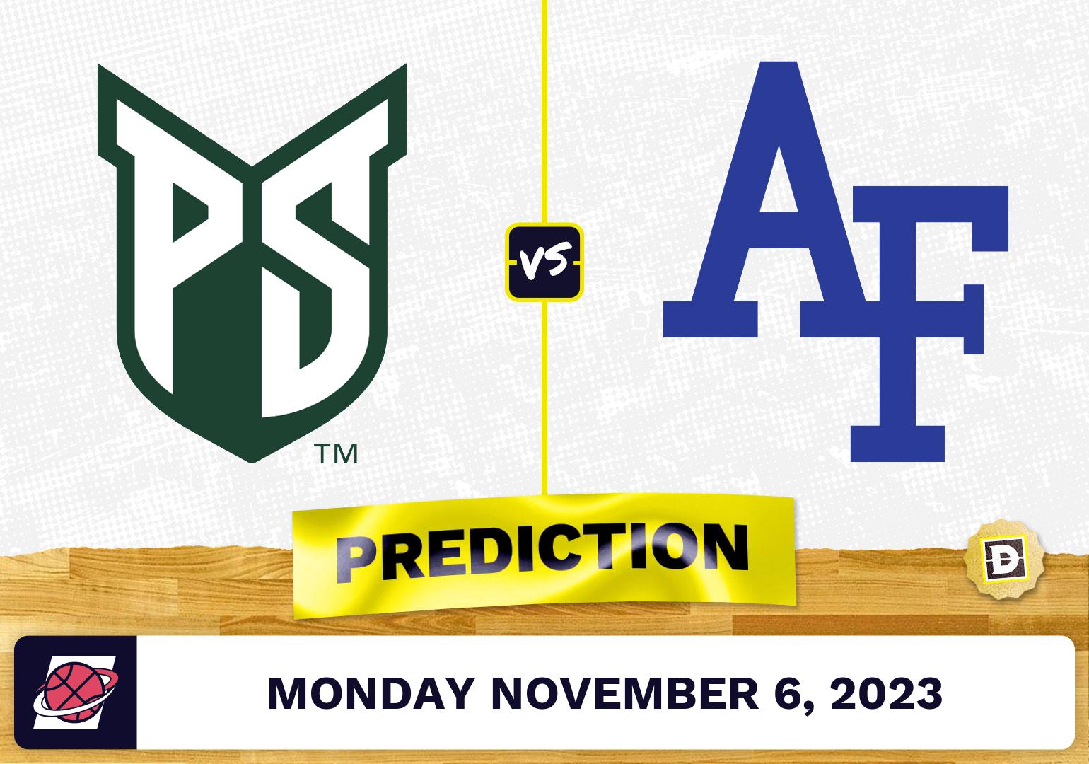 Portland State vs. Air Force Basketball Prediction November 6 2023