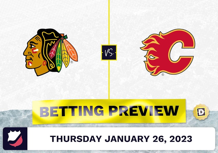 Blackhawks vs. Flames Prediction and Odds - Jan 26, 2023