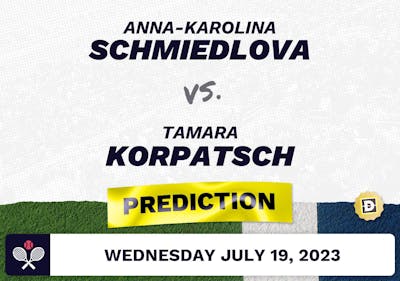 Anna-Karolina Schmiedlova vs. Tamara Korpatsch Prediction - Budapest Grand Prix (Tennis) 2023