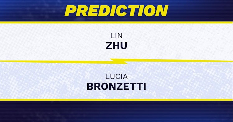 Lin Zhu vs Lucia Bronzetti Tennis Prediction.