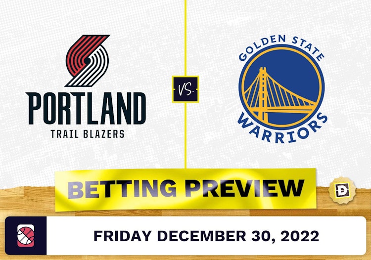 Trail Blazers vs. Warriors Prediction and Odds - Dec 30, 2022