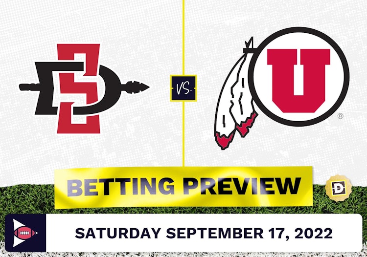 San Diego State vs. Utah CFB Prediction and Odds - Sep 17, 2022