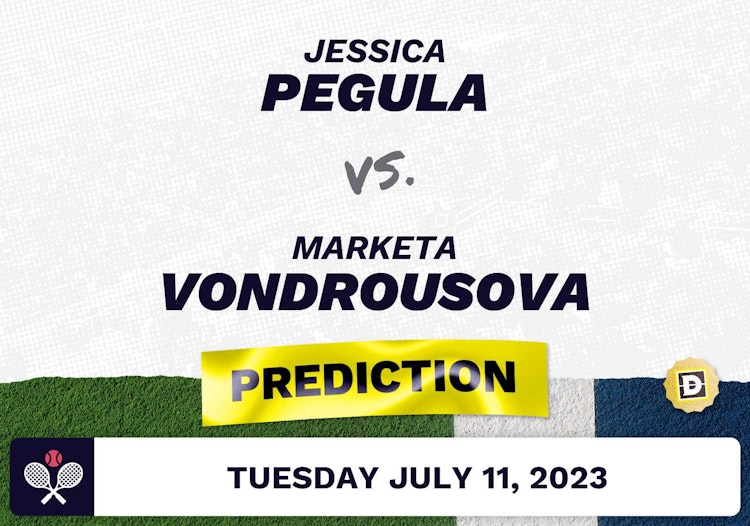 Jessica Pegula vs. Marketa Vondrousova Prediction - Wimbledon 2023