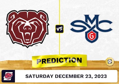 Missouri State vs. Saint Mary's Prediction, Odds, College Basketball Picks  [12/23/2023]