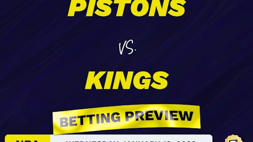 Pistons vs. Kings Predictions and Odds - Jan 19, 2022