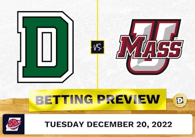 Dartmouth vs. Massachusetts CBB Prediction and Odds - Dec 20, 2022
