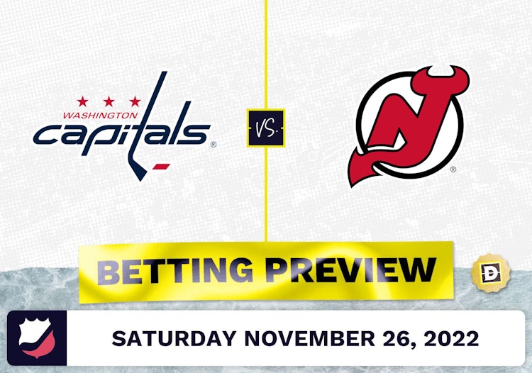 Capitals vs. Devils Prediction and Odds - Nov 26, 2022