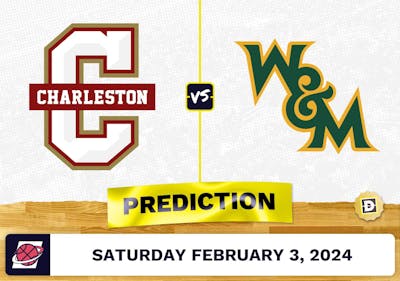 Charleston vs. William & Mary Prediction, Odds, College Basketball Picks [2/3/2024]