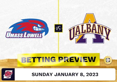 Massachusetts-Lowell vs. Albany CBB Prediction and Odds - Jan 8, 2023