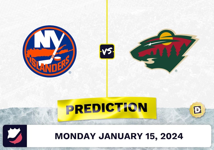 NY Islanders vs. Minnesota Wild Prediction, Odds, NHL Picks [1/15/2024]