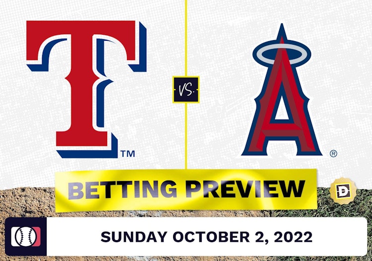 Rangers vs. Angels Prediction and Odds - Oct 2, 2022