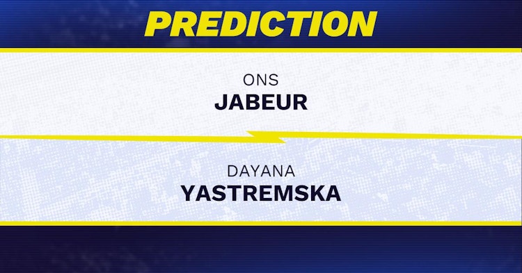Ons Jabeur vs Dayana Yastremska Tennis Prediction.