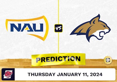 Northern Arizona vs. Montana State Prediction, Odds, College Basketball Picks  [1/11/2024]