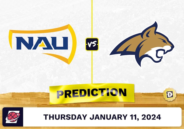 Northern Arizona vs. Montana State Prediction, Odds, College Basketball Picks  [1/11/2024]