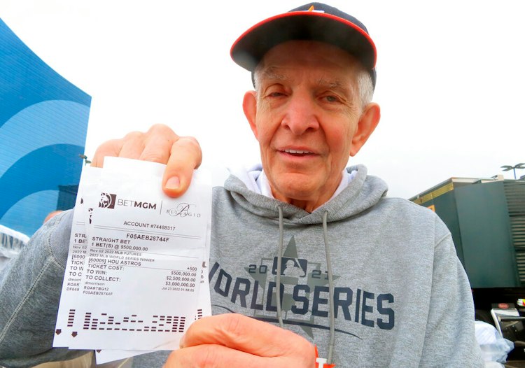 Jim “Mattress Mack” McIngvale, who hedges his furniture store’s Astros promotions with sports bets.