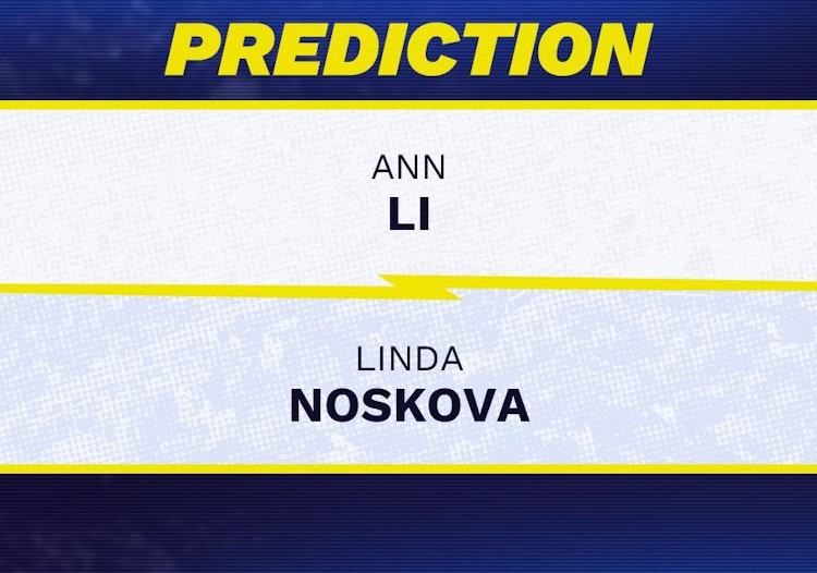 Ann Li takes on Linda Noskova in US Open 2026 action.