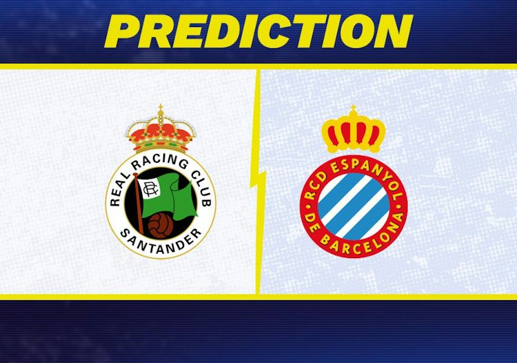 Racing Santander takes on Espanyol in La Liga action.