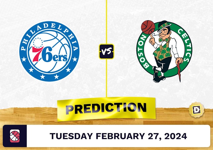 Philadelphia 76ers vs. Boston Celtics Prediction, Odds, NBA Picks [2/27/2024]