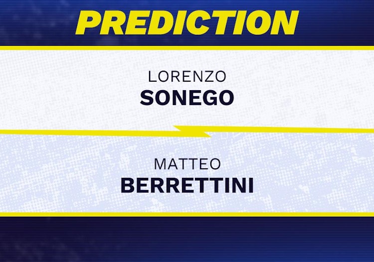 Lorenzo Sonego vs Matteo Berrettini Tennis Prediction.