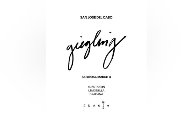 The Giegling Experience arrives to Cabo