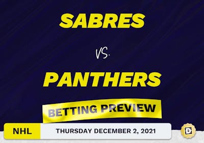 Sabres vs. Panthers Predictions and Odds - Dec 2, 2021