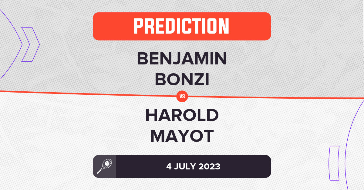 Benjamin Bonzi Vs Harold Mayot Prediction - Wimbledon 2023