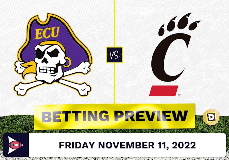 East Carolina vs. Cincinnati CFB Prediction and Odds - Nov 11, 2022