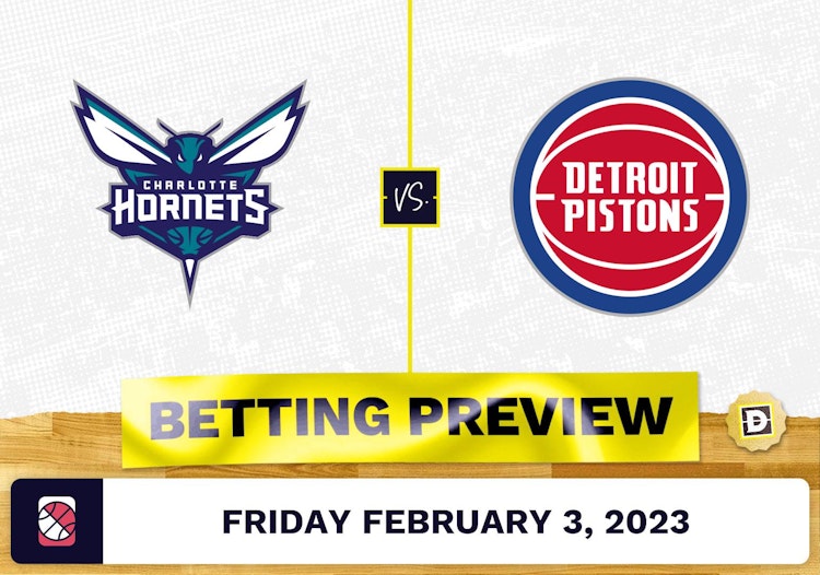 Hornets vs. Pistons Prediction and Odds - Feb 3, 2023