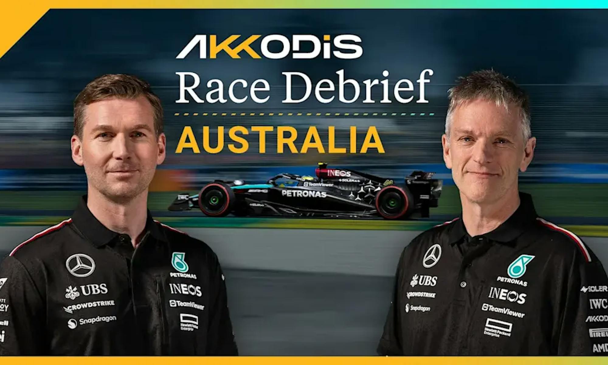 Watch: 2024 Australian GP Akkodis F1 Race Debrief