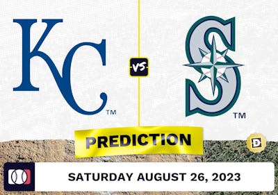 Royals vs. Mariners Prediction for MLB Saturday [8/26/2023]