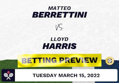 Matteo Berrettini vs. Lloyd Harris Predictions - Mar 15, 2022