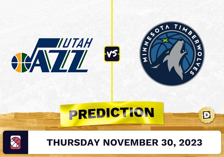 Utah Jazz vs. Minnesota Timberwolves Prediction and Odds - November 30, 2023