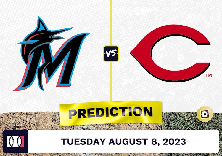 Marlins vs. Reds Prediction for MLB Tuesday [8/8/2023]